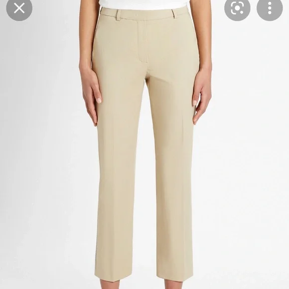❌ ❌ ❌ NWOT Max Mara Weekend Osella Cotton Blend Cigarette Trousers - Picture 1 of 10